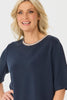 Zen Short Sleeve Trim Top