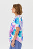 Butterfly Short Sleeve Pleat Back Tee