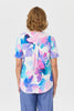 Butterfly Short Sleeve Pleat Back Tee