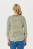 Stripe Eternity 3/4 Sleeve Top