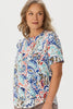 Cancun Short Sleeve Pleat Back Tee