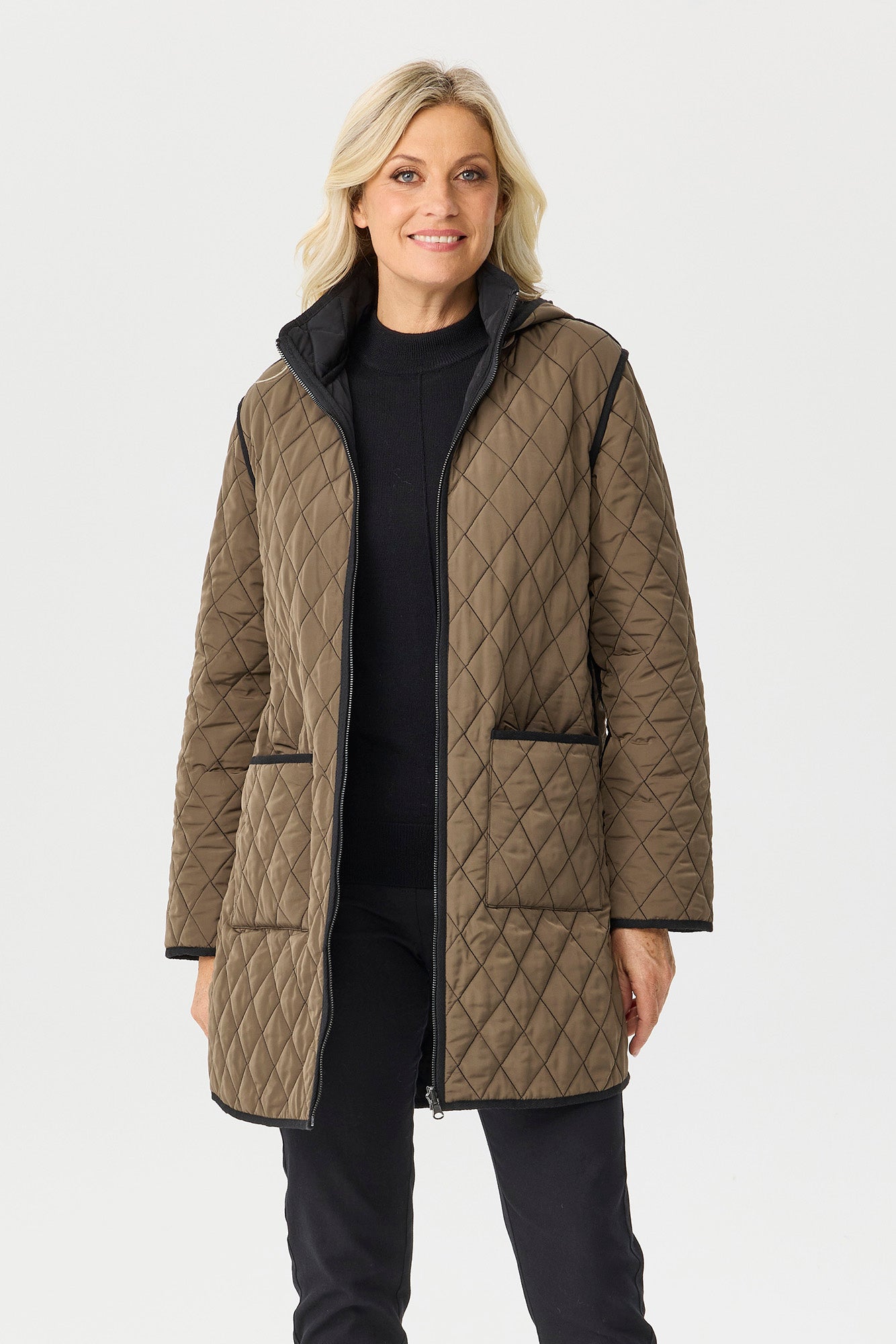Forest Reversible Quilted Jacket