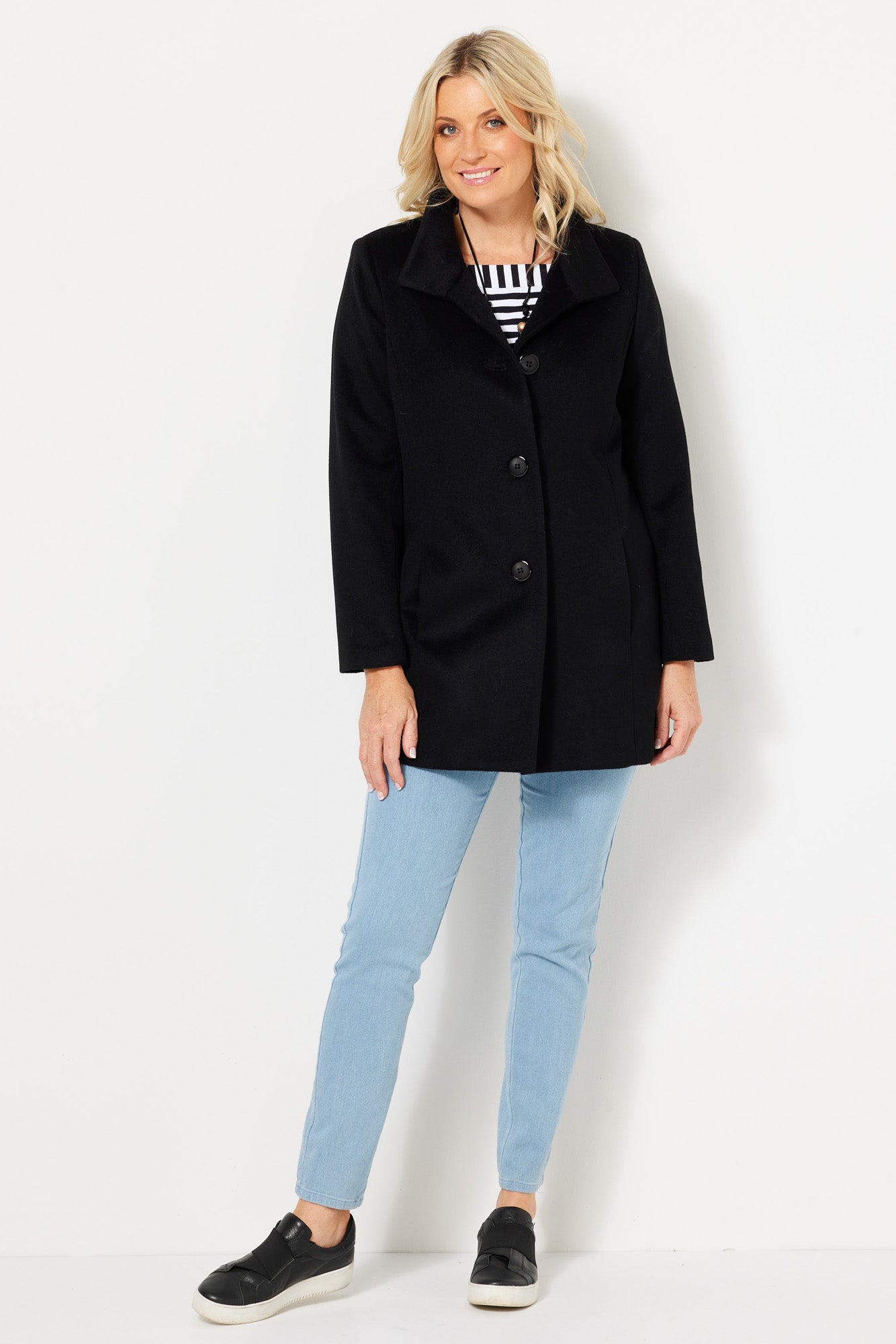 ZARINA CLASSIC LINE COAT