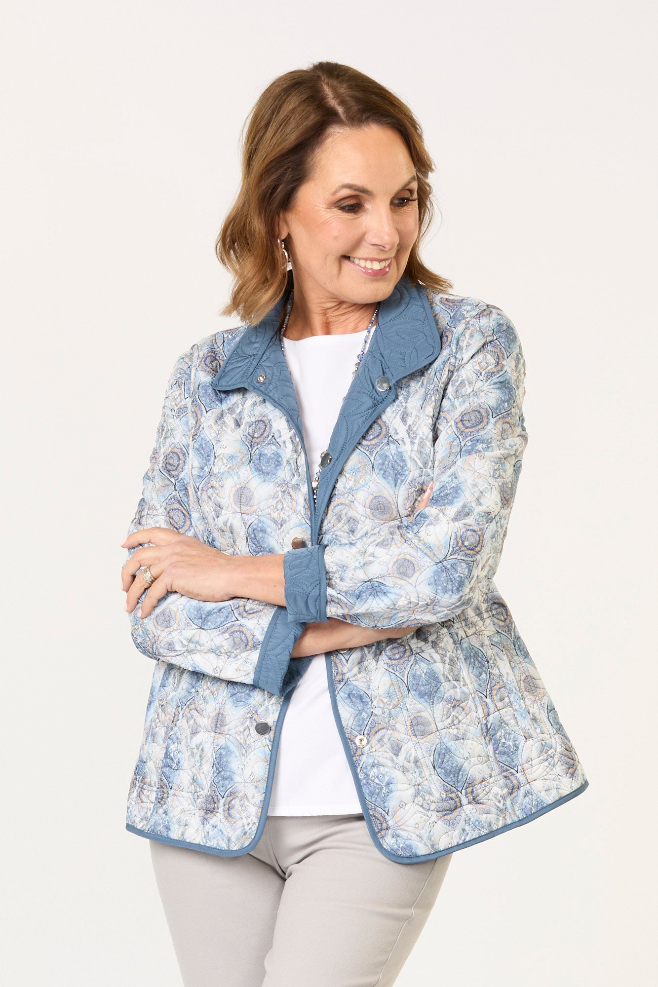 FRESCO REVERSIBLE PRINT JACKET