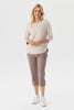 Vibe Stretch Eyelet Crop Pant