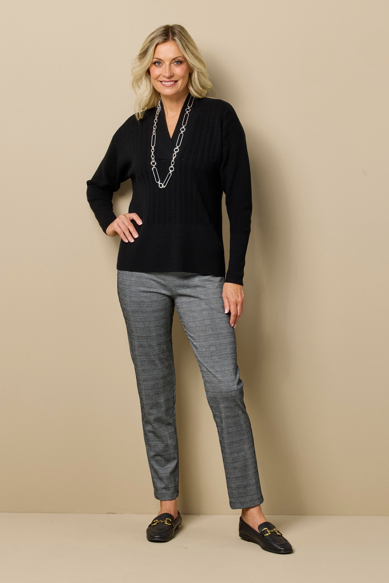 Herring V Neck Sweater