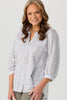 Mondello Stripe 3/4 Slv Shirt