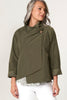 Fontana Crop Wrap Jacket