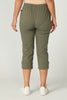 Vibe Stretch Eyelet Crop Pant