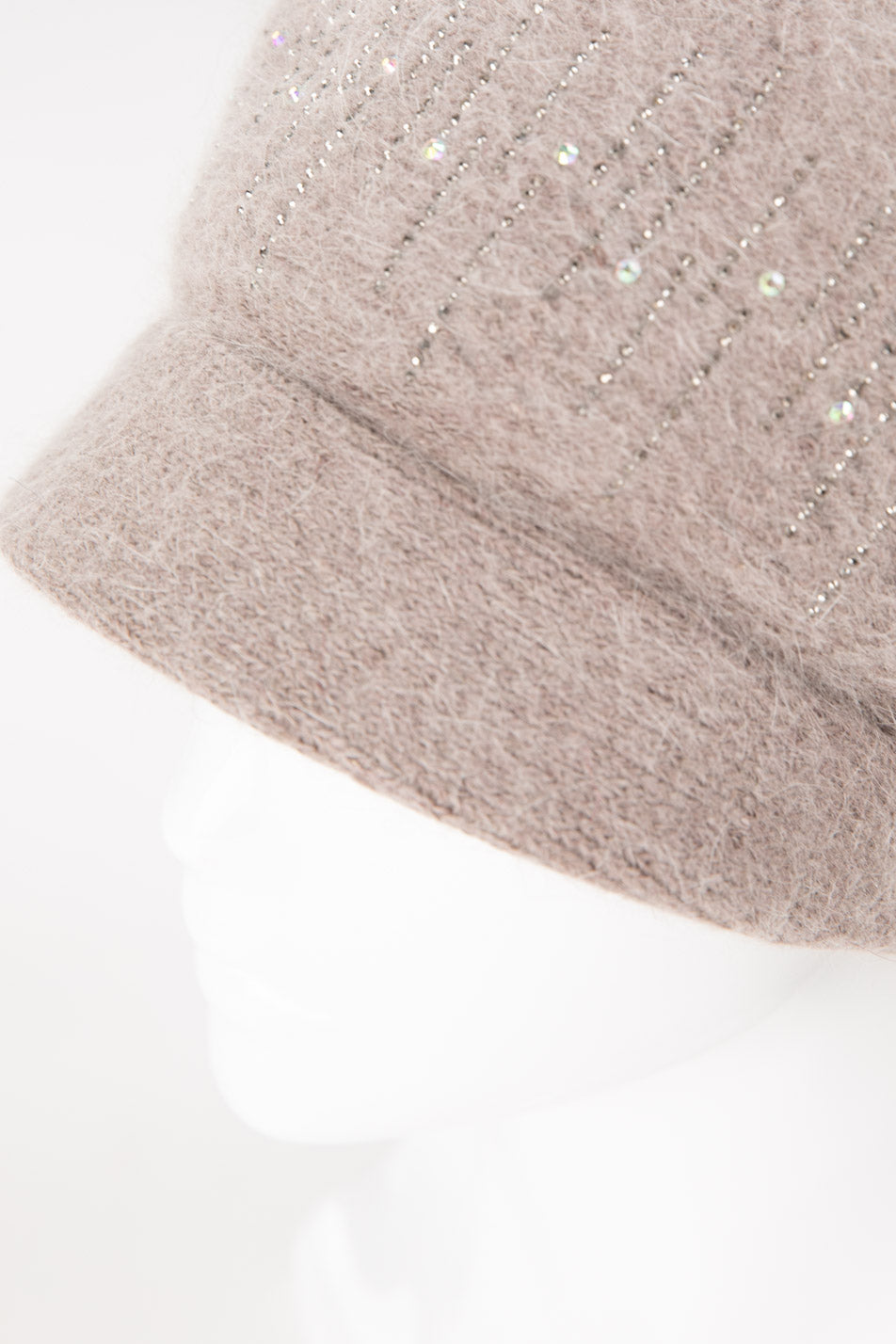 LEAH PEAKED KNIT BERET