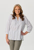 Mondello Stripe 3/4 Slv Shirt