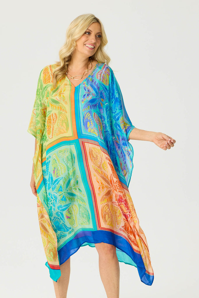 TREASURE LONG V-NECK KAFTAN