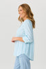Mondello Stripe 3/4 Slv Shirt