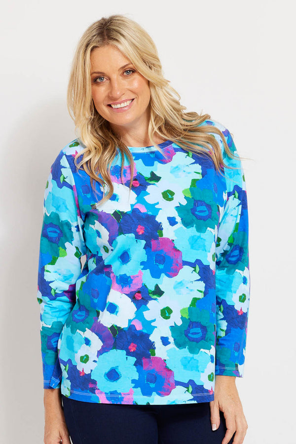 LILA ANNA BLATMAN LONG SLEEVE TOP