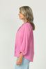 Hi-low Puff Sleeve Shirt