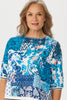 Lesley 3/4 Sleeve Relaxed Top