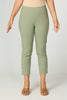 CHAUCER 7/8 BUTTON HEM PANT