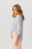 Ankita 3/4 Slv Hi-low Shirt