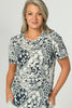 Kent Short Sleeve Print Tee