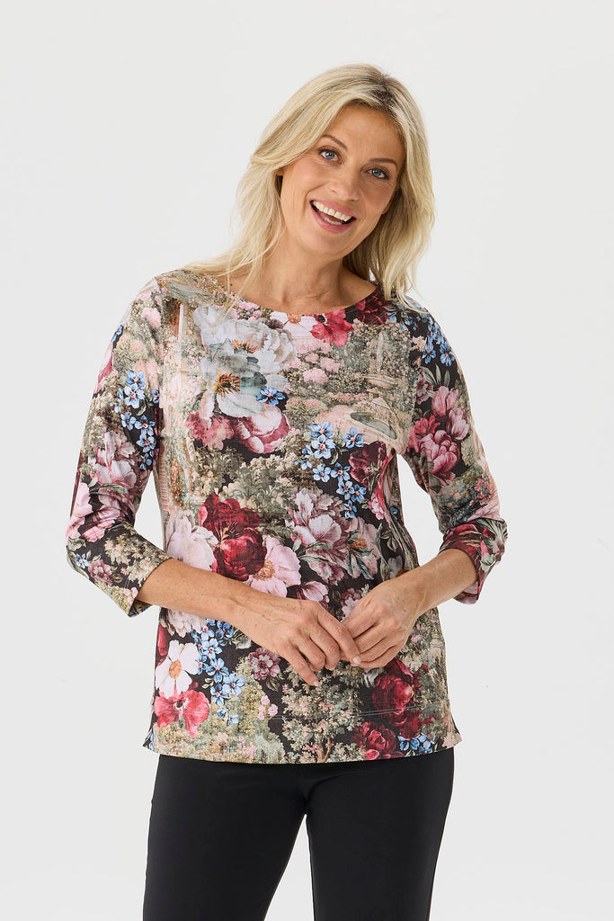 Castello 3/4 Sleeve Tee