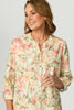 Bianca Collarless 3/4 Slv Shirt