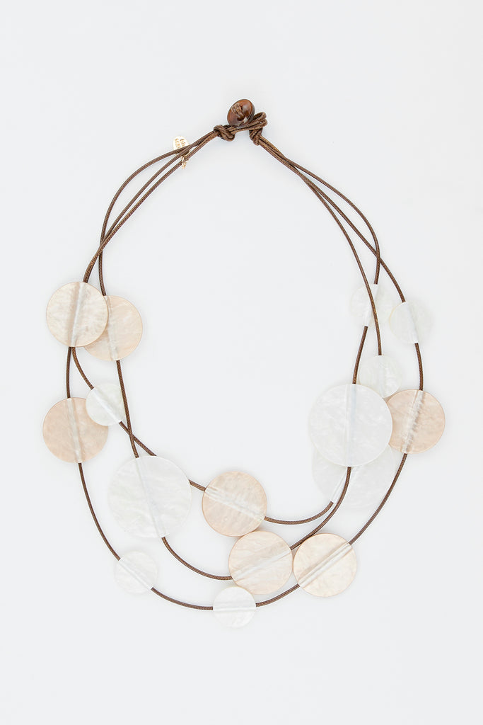 Callista Multi Disc Necklace