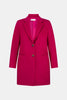 ZARINA MID LENGTH REVERE COAT