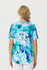 Coastal Muse Short Sleeve Pleat Back Tee