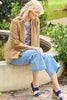 Darcy 7/8 Zip Wide Leg Jean