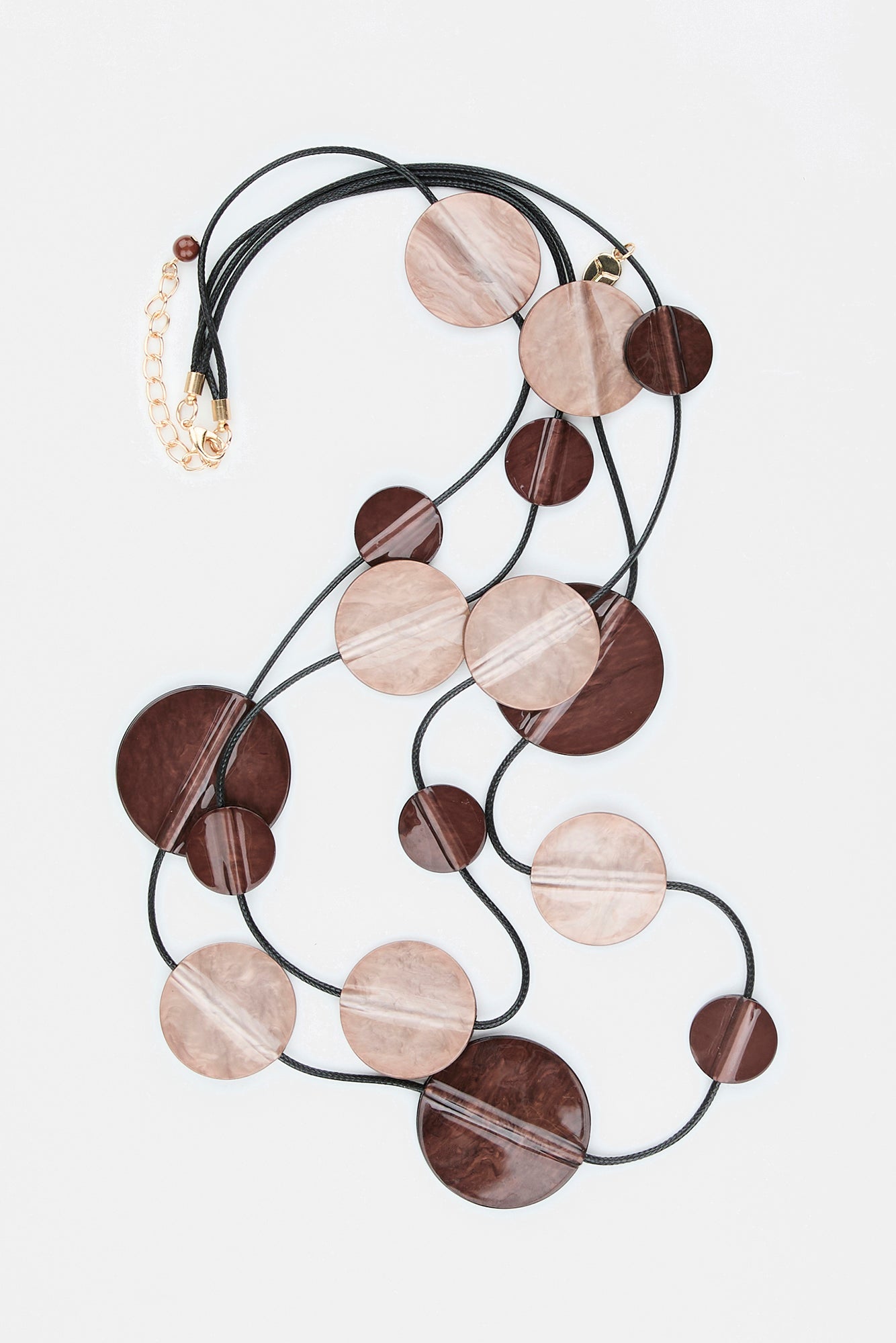 Amara Acrylic Disc Necklace