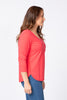 ETERNITY V-NECK 3/4 SLV TOP