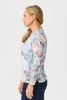 Raquel Long Sleeve Burnout Top