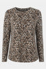 Sprawl Pleat Back Long Sleeve Top