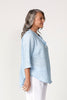 Frost 1 Button 3/4 Sleeve Tunic