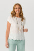 Adeline Broderie S/s T-top