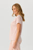 Pebble Stripe S/slv Tee