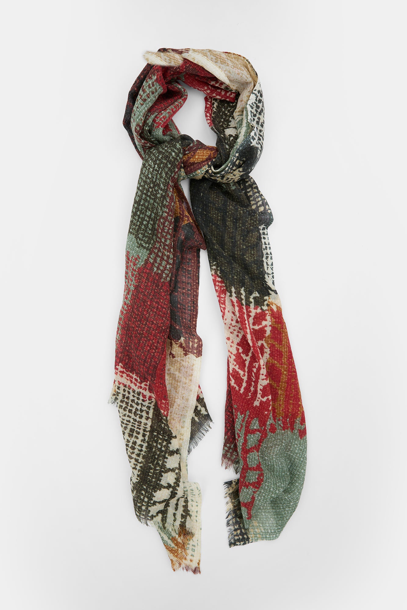 Kalina Wool Silk Scarf