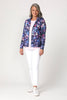 Oasis Print Zip Up Jacket