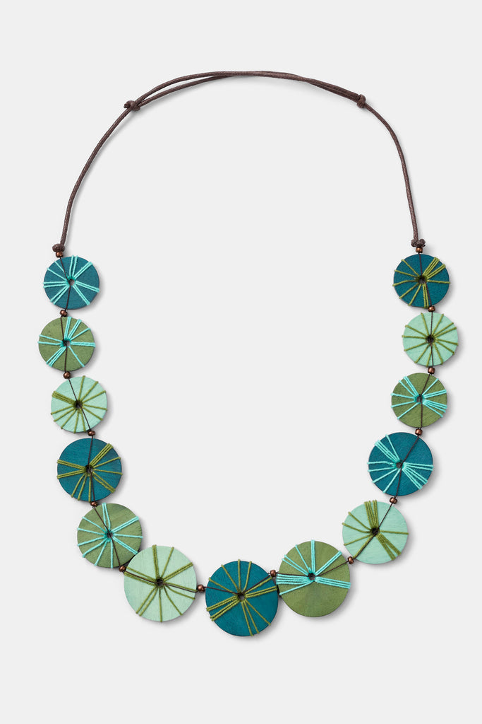 Shanti Wooden Necklace