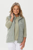 Lakeshore Zip Up Ruched Vest