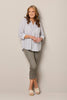 Mondello Stripe 3/4 Slv Shirt