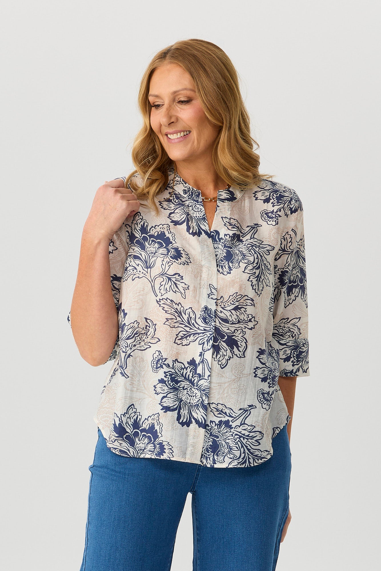 Milano 3/4 Slv Tunic