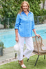 Darcy 7/8 Zip Wide Leg Jean