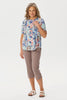 Cancun Short Sleeve Pleat Back Tee