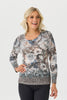 Raquel Long Sleeve Burnout Top