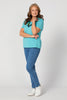 EVERYDAY RIBBON TRIM S/SLV TEE