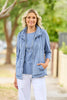 Lakeshore Zip Up Ruched Vest