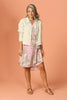 Summer Essence Curve Hem Dress