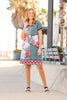 Patch Pocket Shift Dress