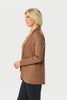 Hedrena Jersey Curved Hem Cardigan